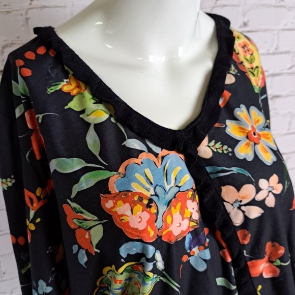 ANTHROPOLOGIE Aldo Martins Floral Top - Picture 2 of 11